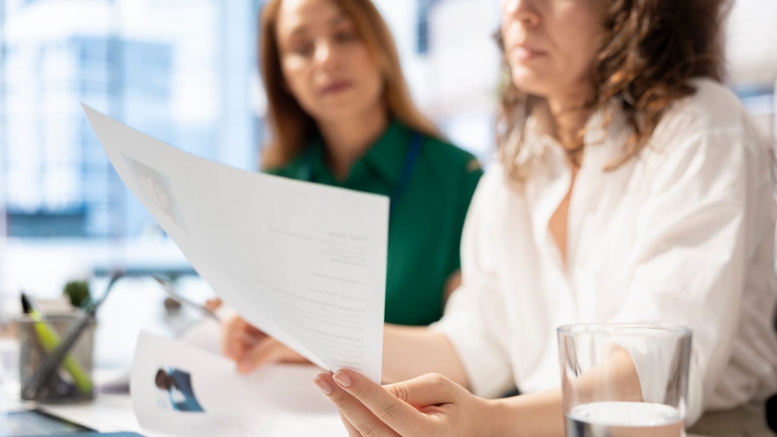 Recruiters going through candidates' resumes — demand for the most sought-after professions